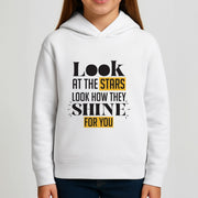 Look At The Stars Kids Hoodie 3