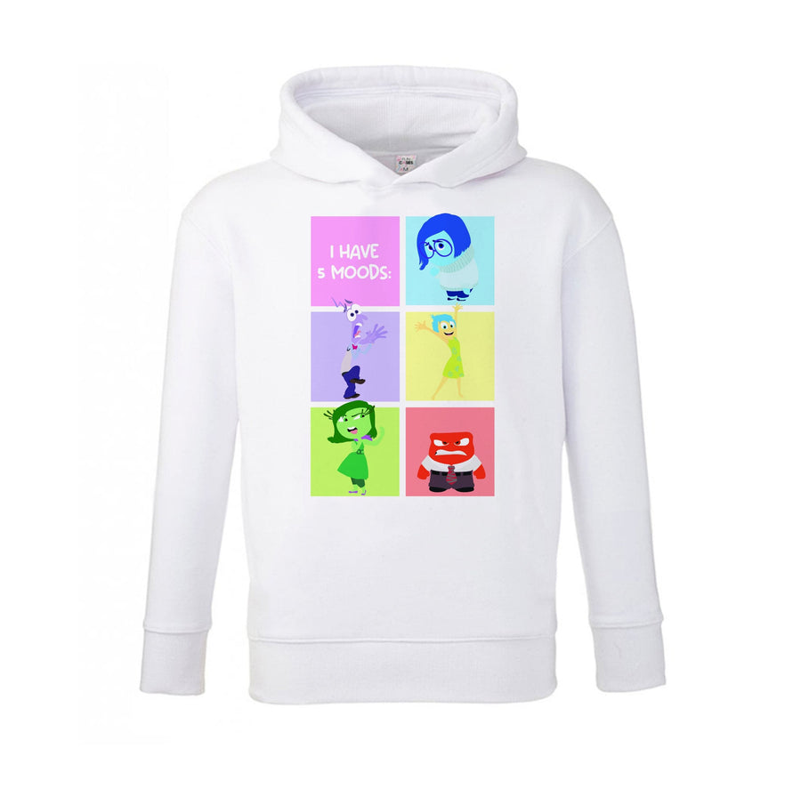 I Have Moods - Inside Out Kids Hoodie