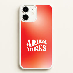 Aries Vibes Gradient Zodiac iPhone 11 Case
