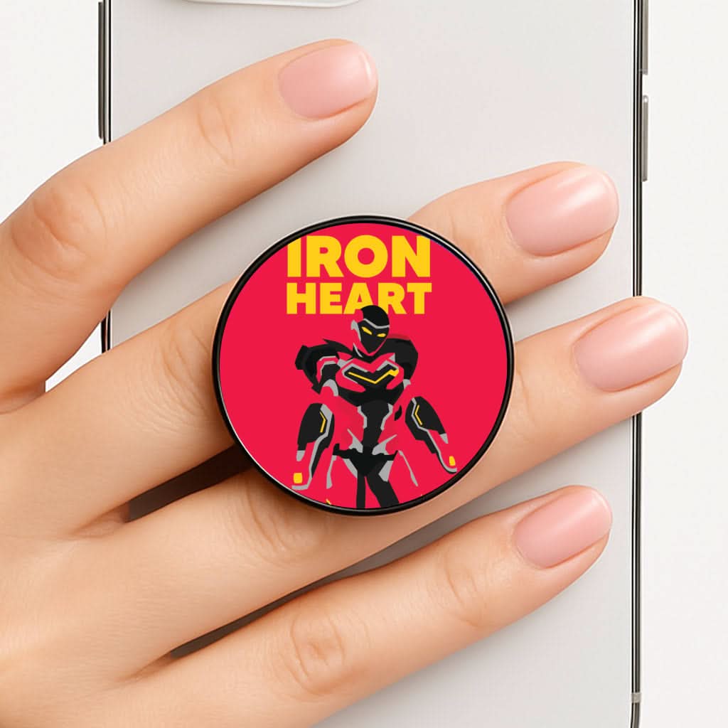 Metal Heart Hero Standing FunGrip
