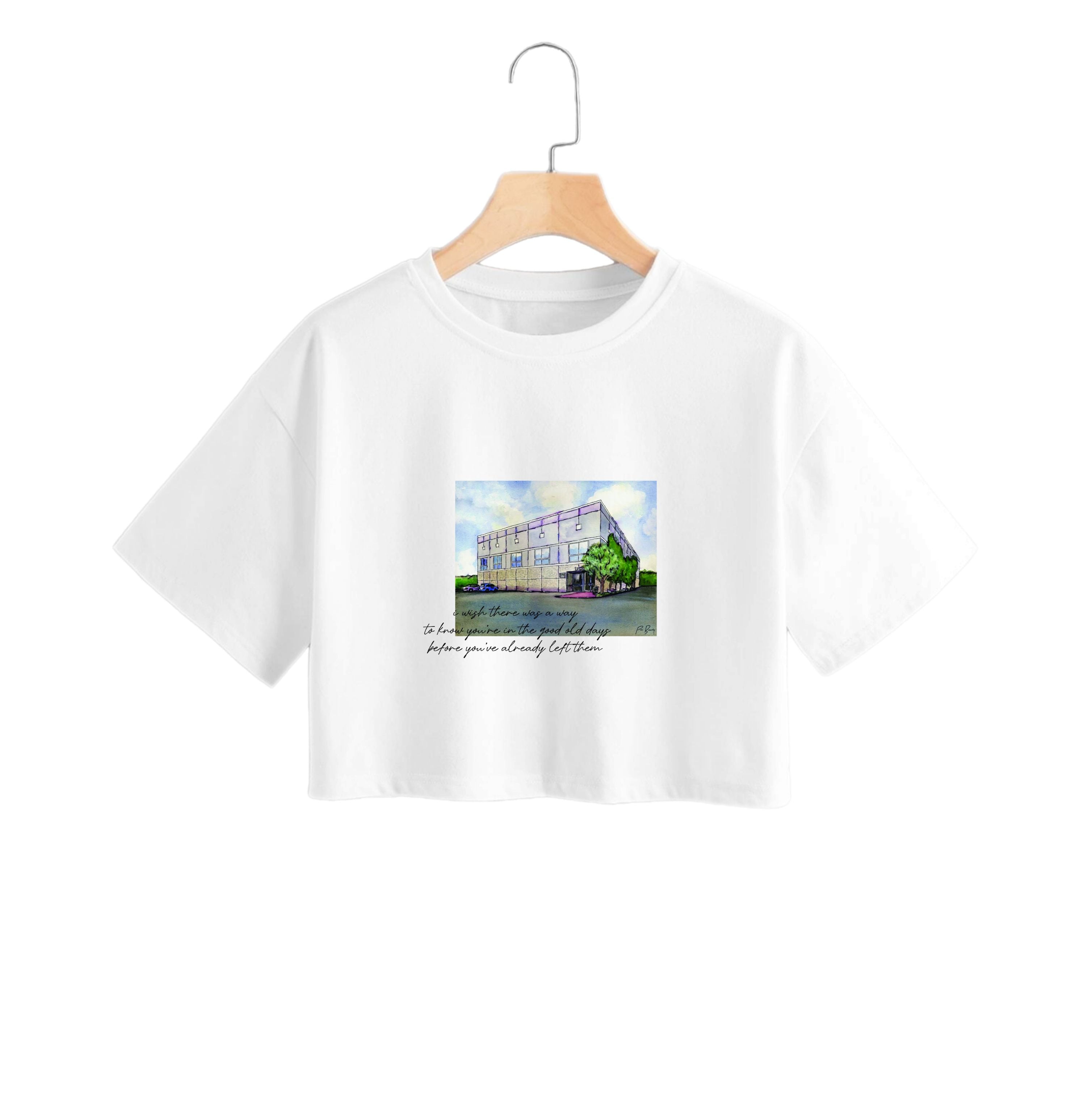 Dunder Building Crop Top