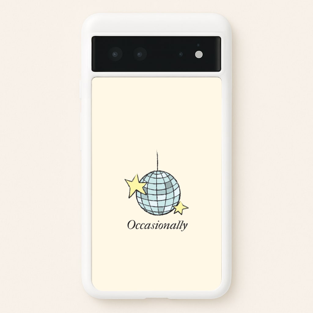 Ocasionally Discoball Google Pixel 6 Case