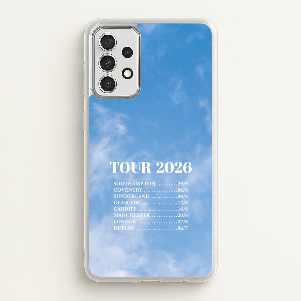Band Tour 2026 Galaxy A52 / A52s Case