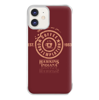 Coffee Contemplation Phone Case