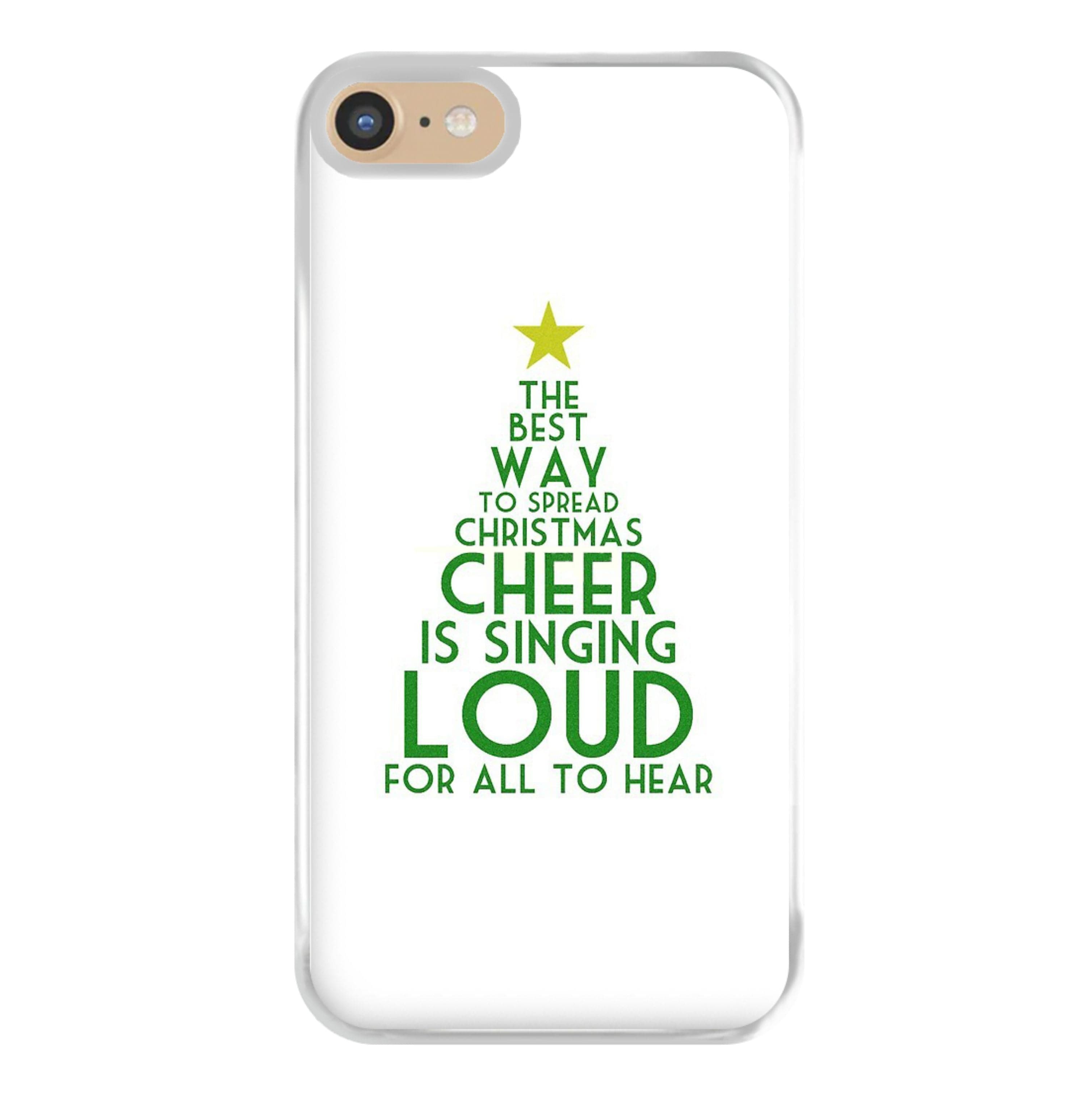 The Best Way To Spread Christmas Cheer - Elf Phone Case