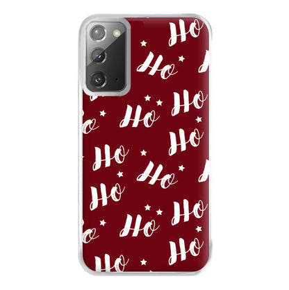 Ho Ho Ho Christmas Pattern Phone Case