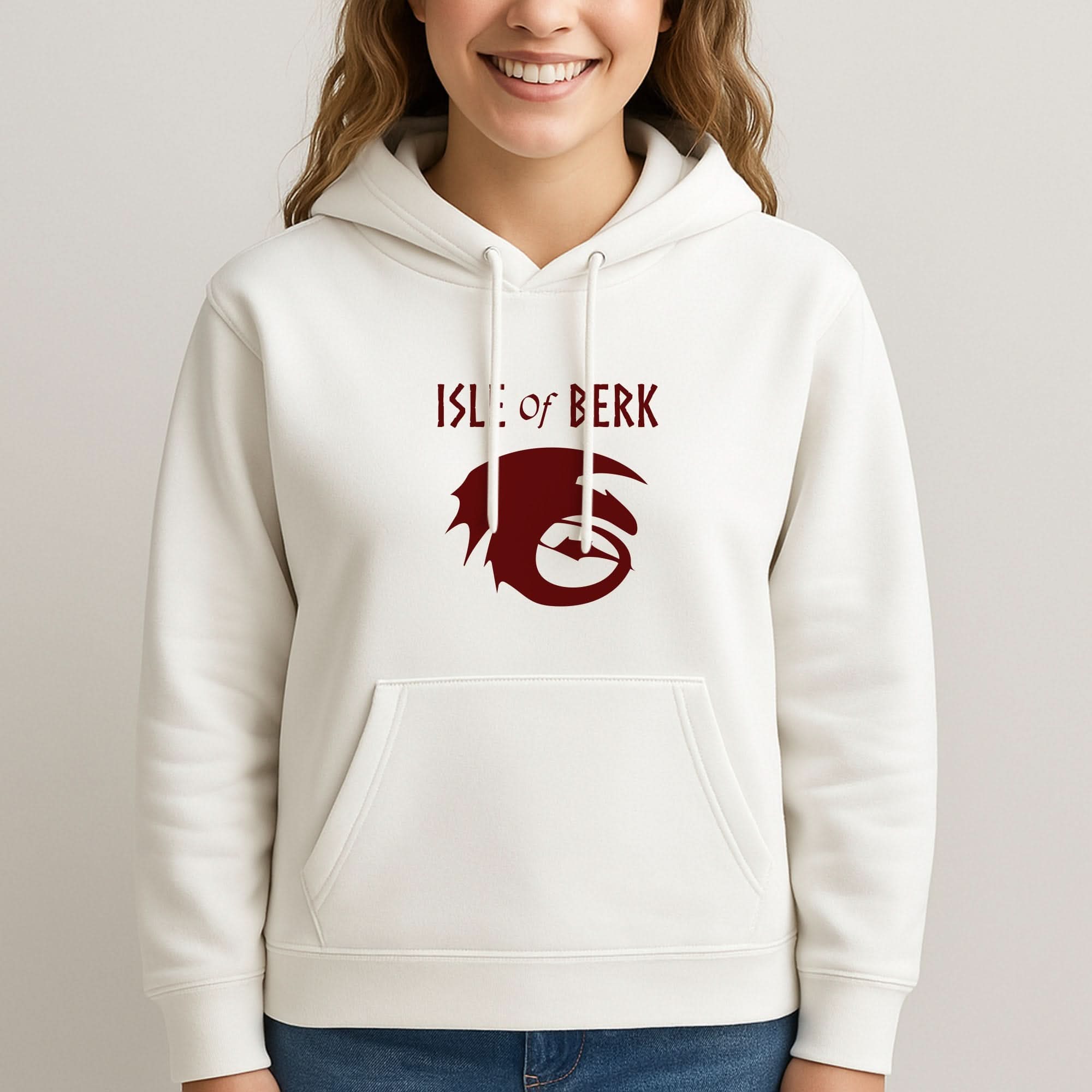 Isle Of Berk Womans Hooded Sweatshirt
