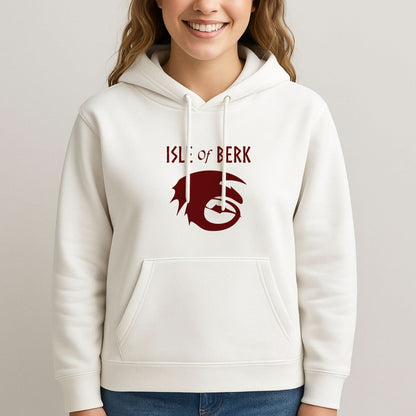 Isle Of Berk Womans Hooded Sweatshirt