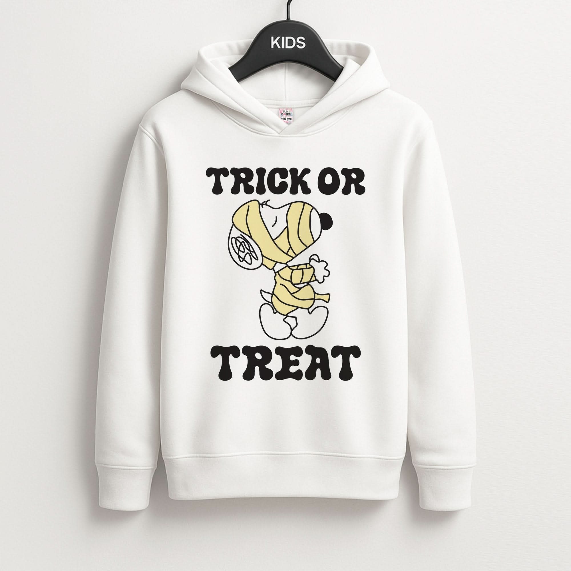 Trick Or Treat Cartoon Beagle Kids Hoodie