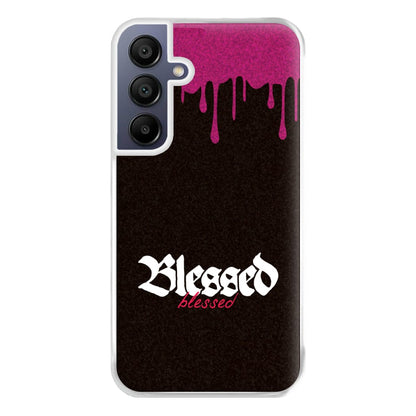 Glitter Blessed Galaxy A15 Case