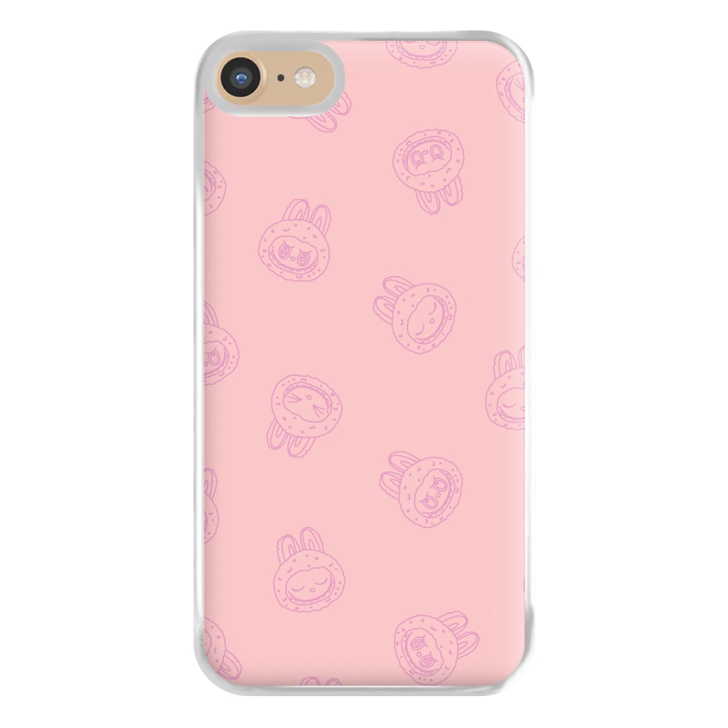 Monsters Outline Pattern II iPhone 6 / 7 / 8 / SE Case