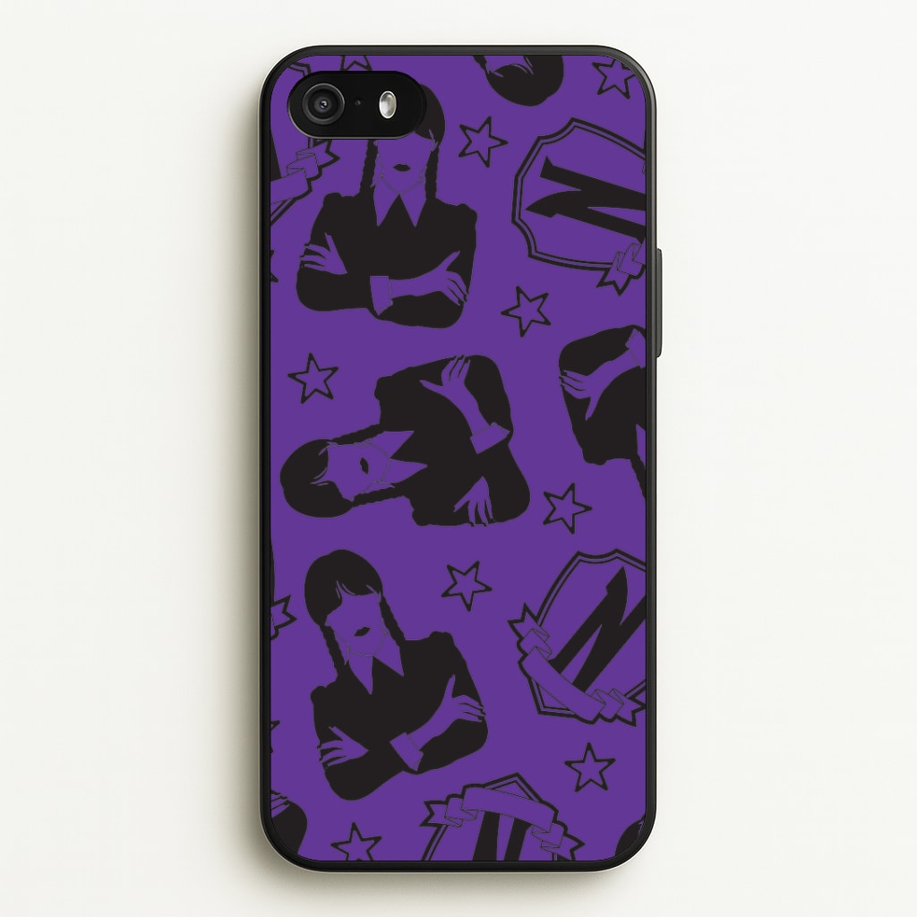 Wednesday Pattern iPhone 5 / 5s / SE 2016 Case