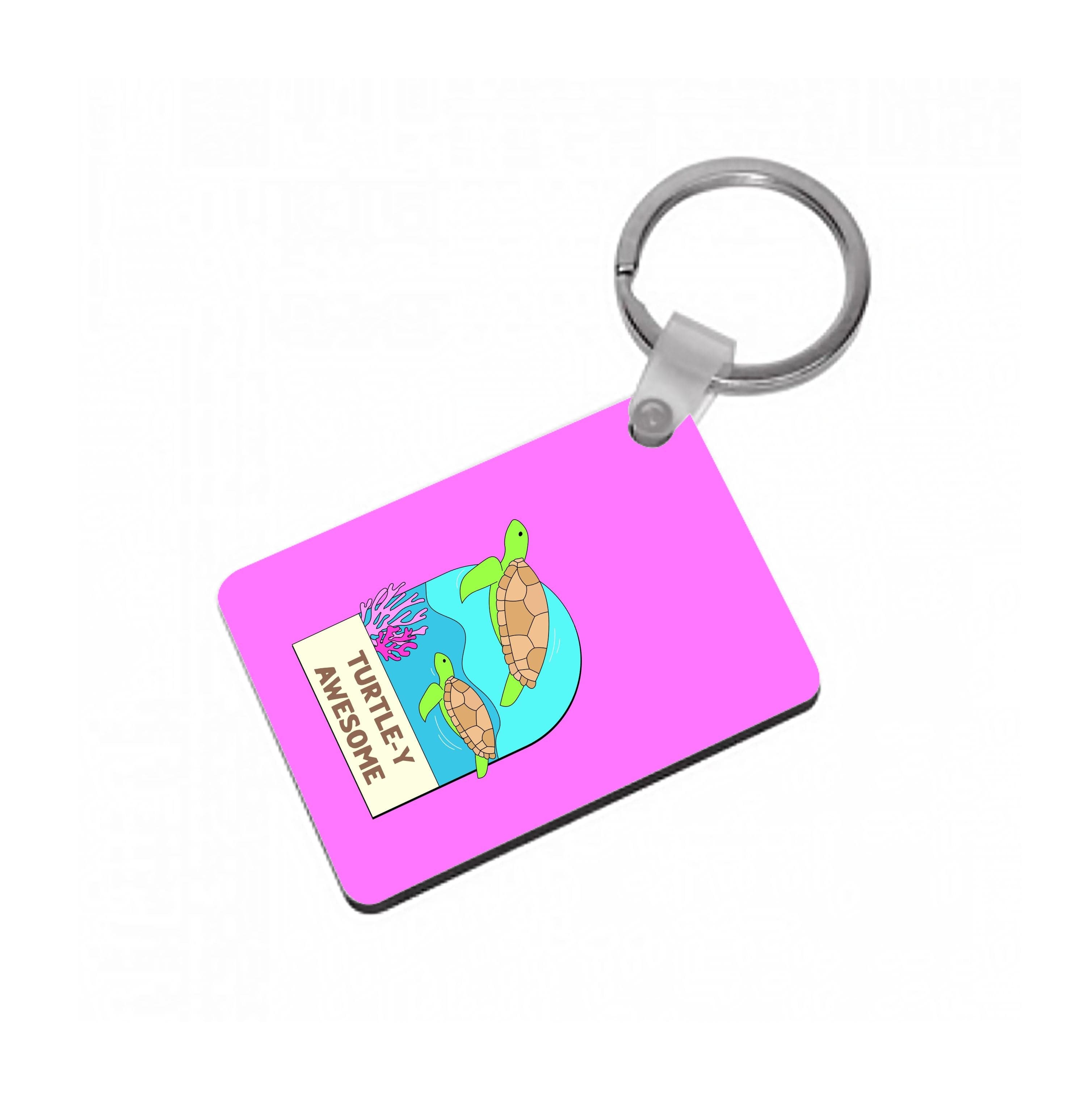 Turtle-y Awesome - Sealife Keyring