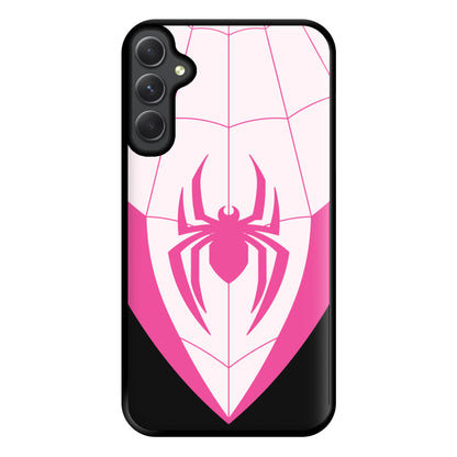 Pink And Black Spider Costume Galaxy A34 Case