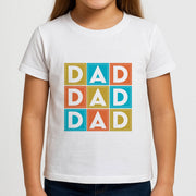 Dad Cubes Kids T-Shirt 3