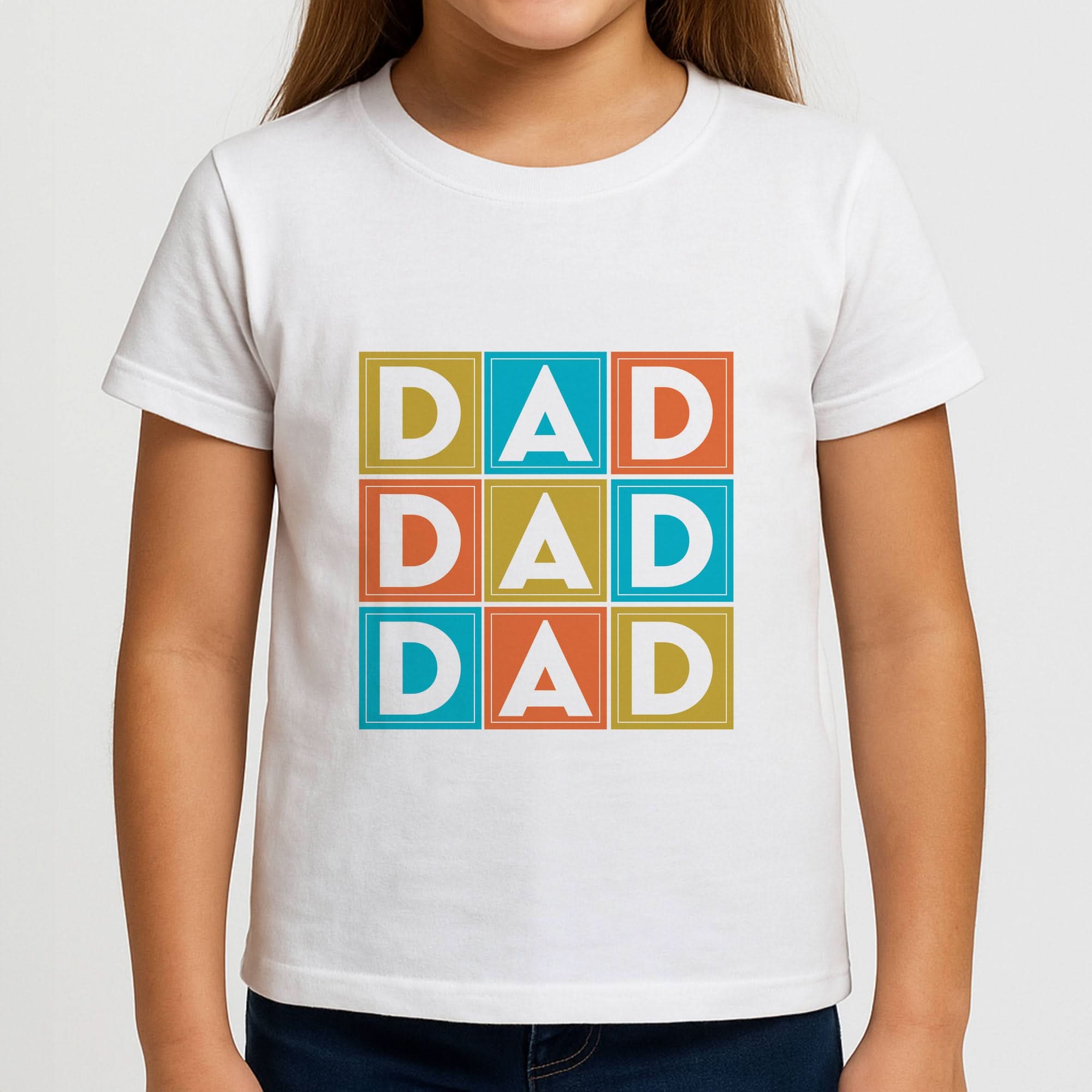 Dad Cubes Girls T-Shirt