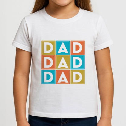 Dad Cubes Girls T-Shirt