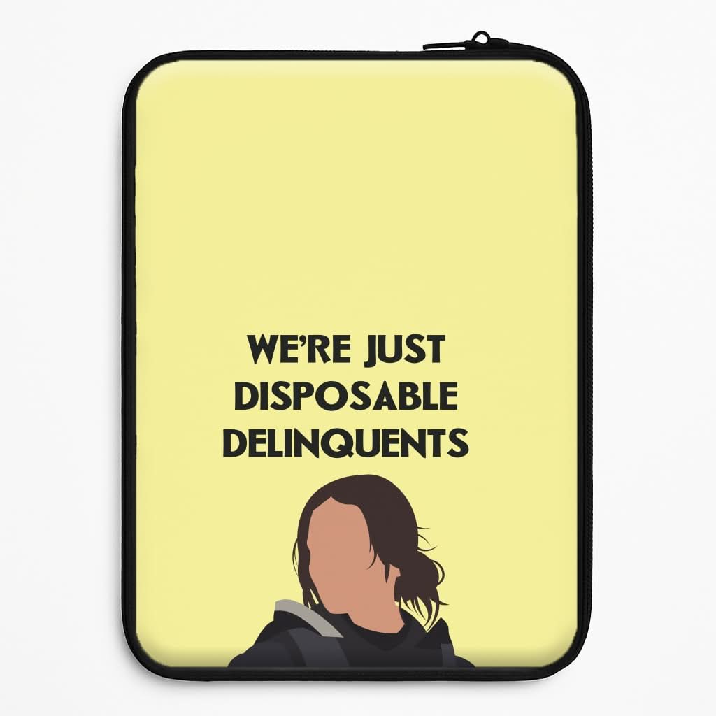 Disposable Delinquents Laptop Sleeve