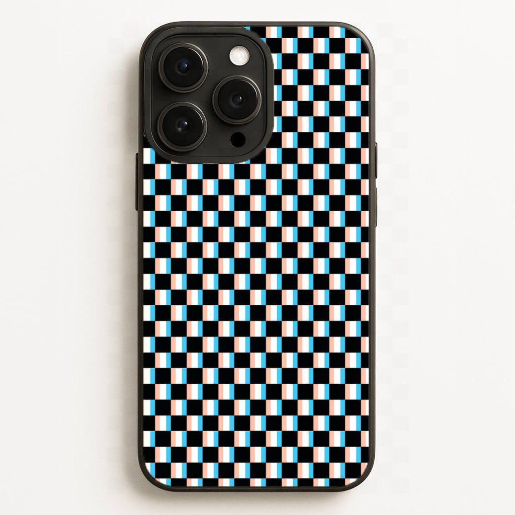 3D Squares - Trippy Patterns Phone Case for iPhone, Samsung Galaxy and Google Pixel