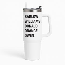 Take Band Members Names Tumbler