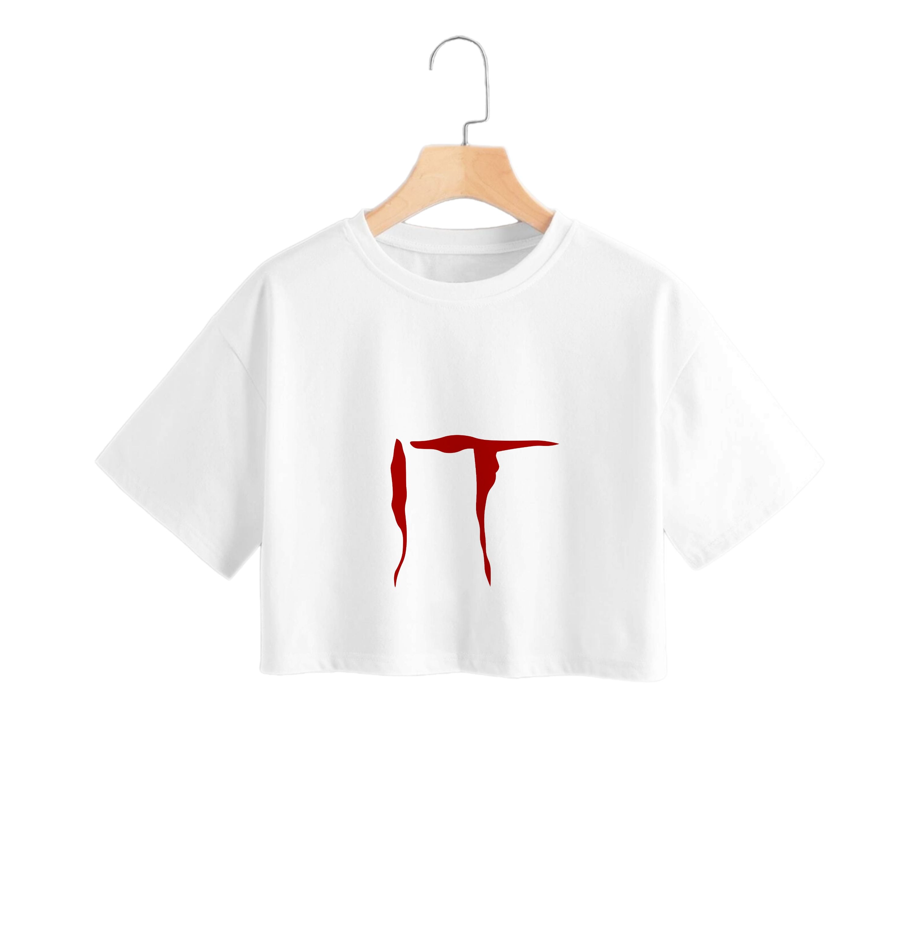 Text - IT Crop Top