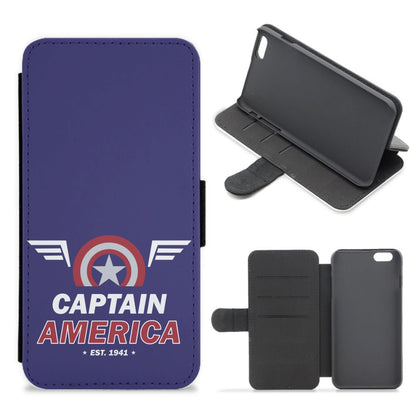 Captain Est 1941 Flip / Wallet Phone Case