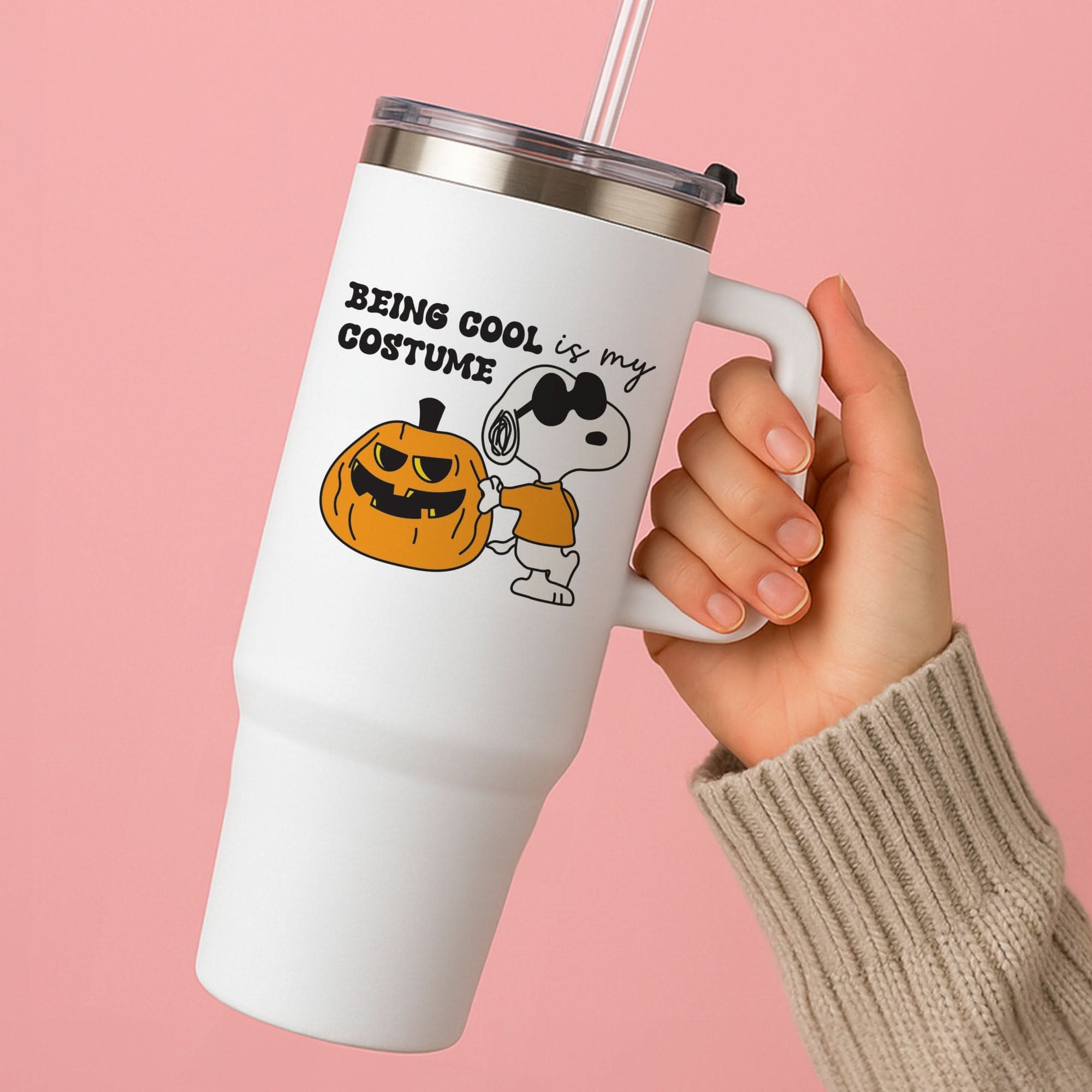 Being Cool Is My Costume Tumbler