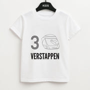 Verstappen Helmet 2026 Kids T-Shirt 1