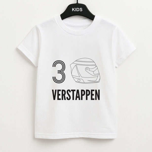 Verstappen Helmet 2026 Kids Unisex T-Shirt