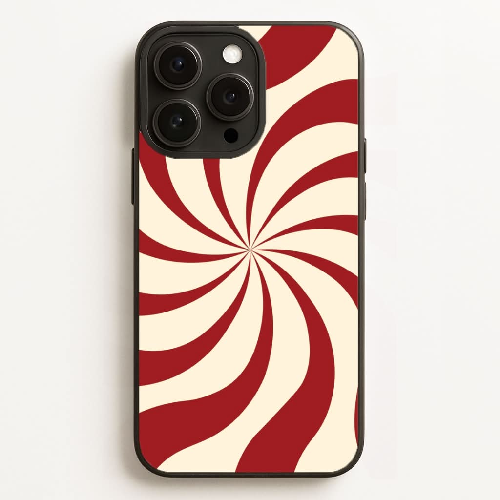 Peppermint Swirl Pattern Phone Case for Apple iPhone, Samsung Galaxy, Huawei and Google Pixel