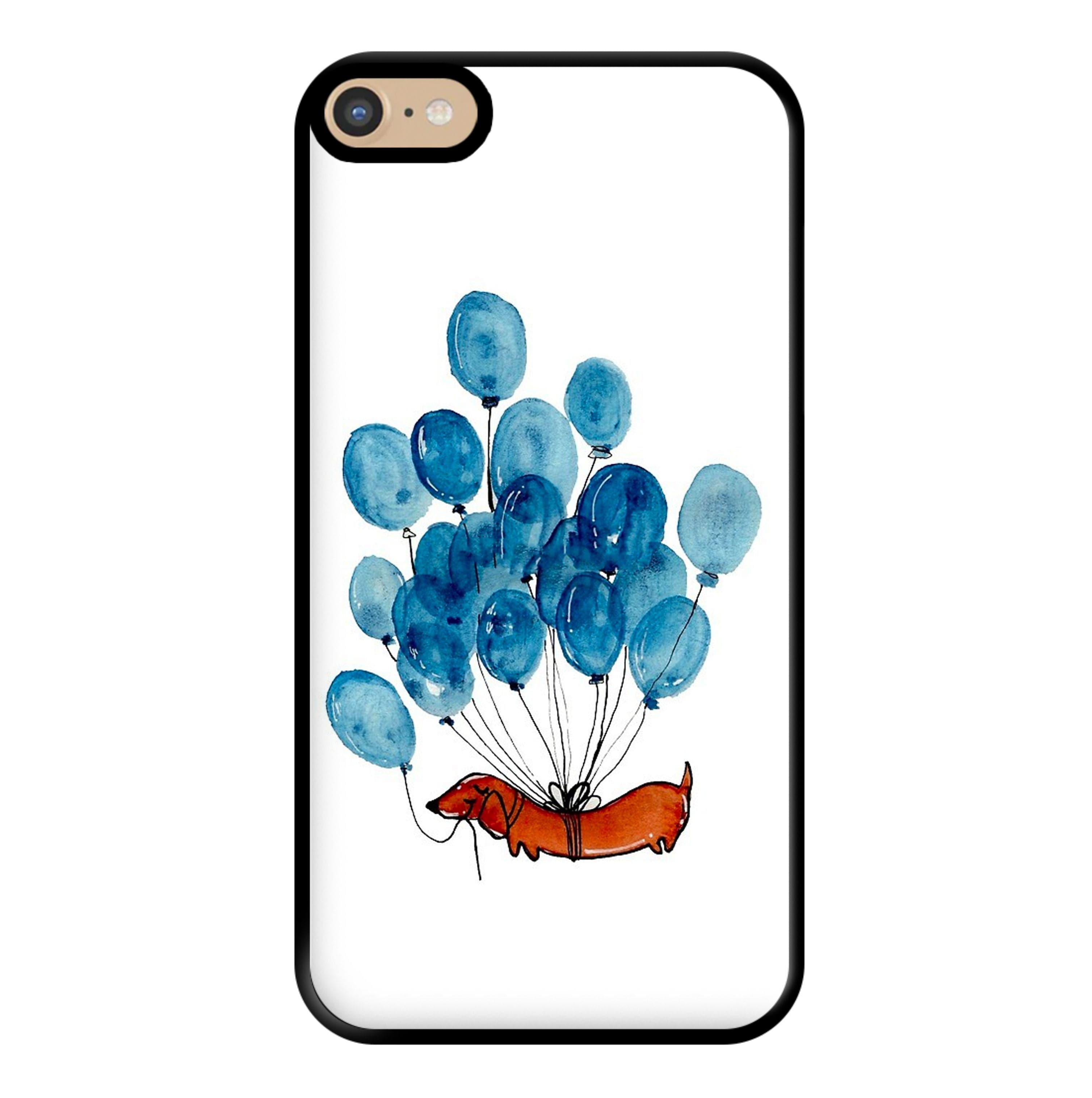 Dachshund And Balloons Phone Case