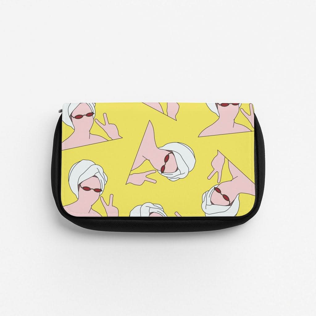 Peace Pattern Pencil Case
