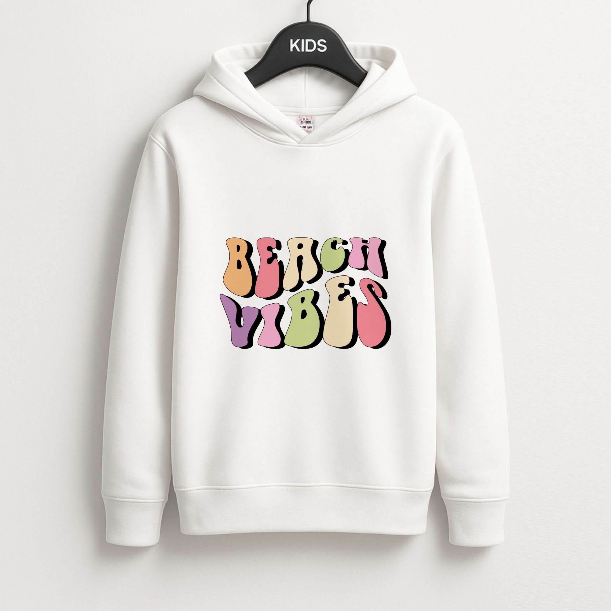 Pastel Beach Vibes Kids Hoodie