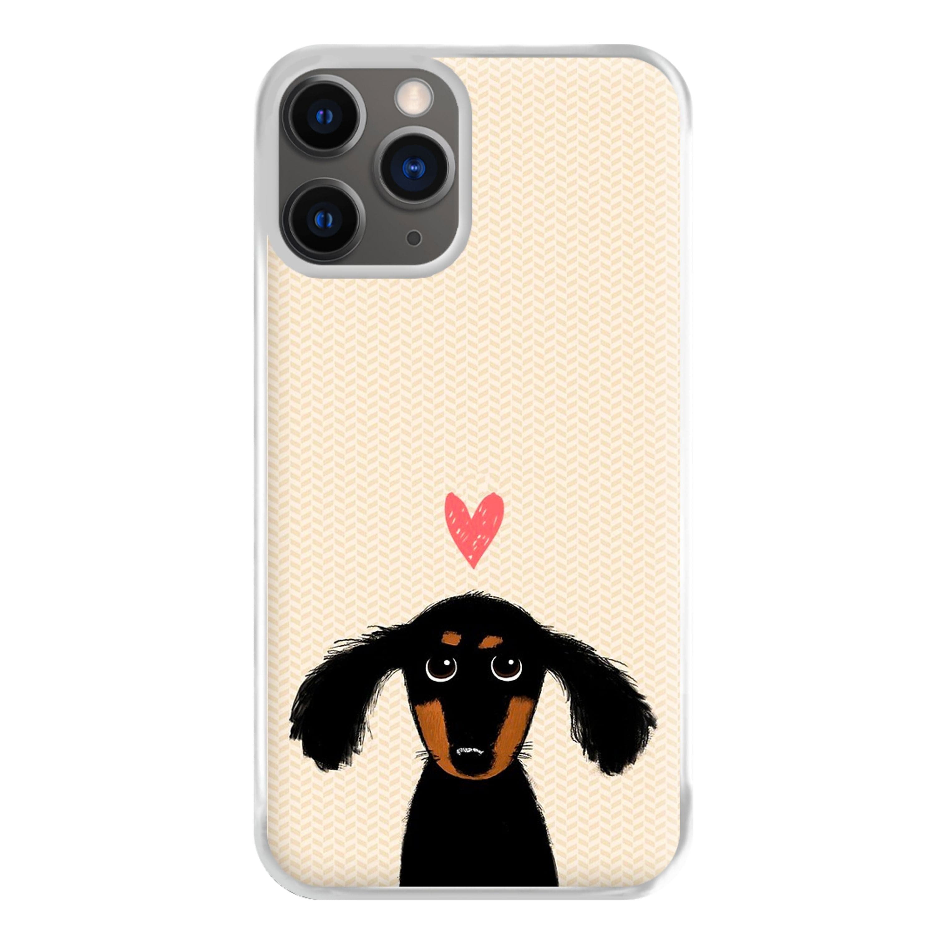 Dachshund Puppy Love Phone Case