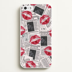 Front Page Kisses iPhone 5 / 5s / SE 2016 Case