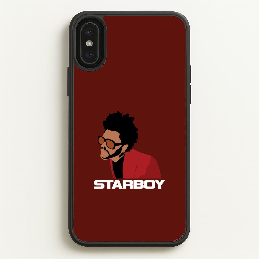 Starboy Singer Title iPhone XS Max Case