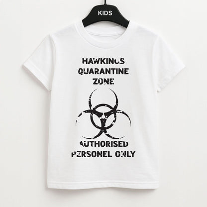 Hawkings Quarantine Zone Kids Unisex T-Shirt