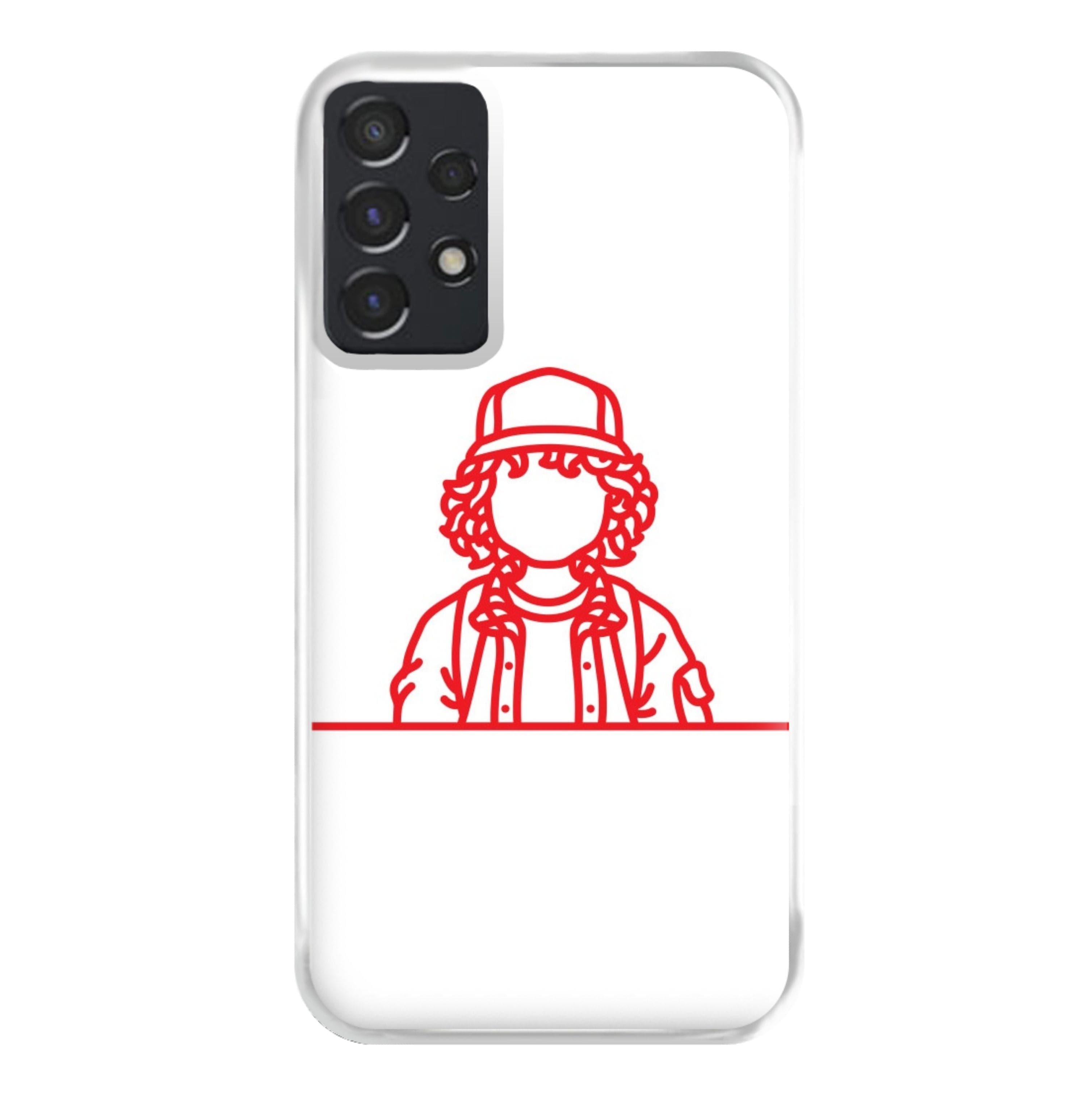 Dustin Outline Phone Case