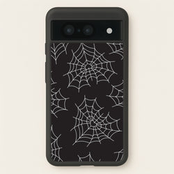 Spiderweb Hearts Pattern Google Pixel 8 Case