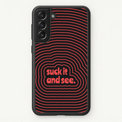 Suck It And See Psychedelic Galaxy S21 Case