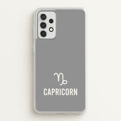 Capricorn Pastel Zodiac Galaxy A52 / A52s Case