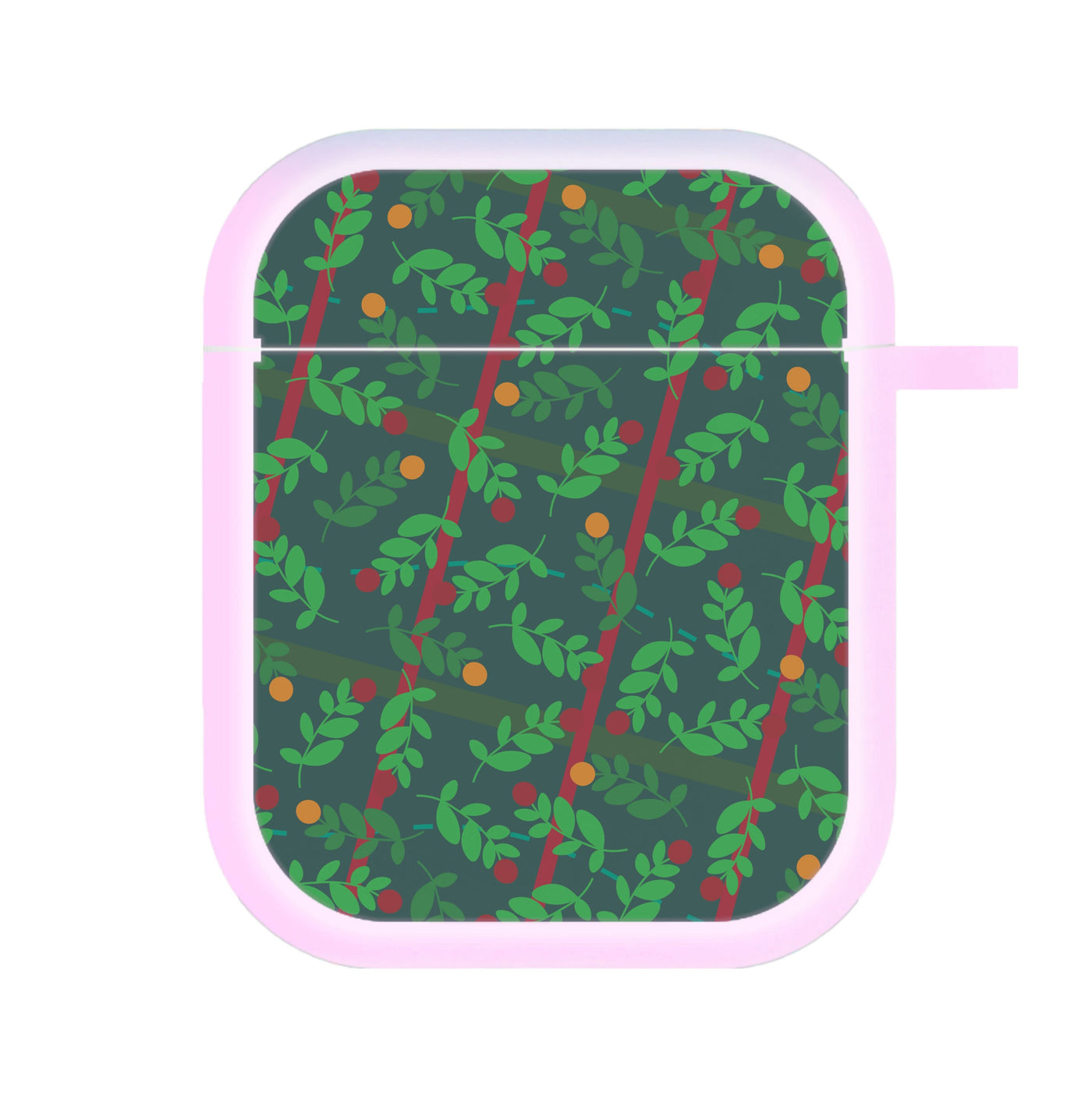 Mistletoe Pattern AirPods Case