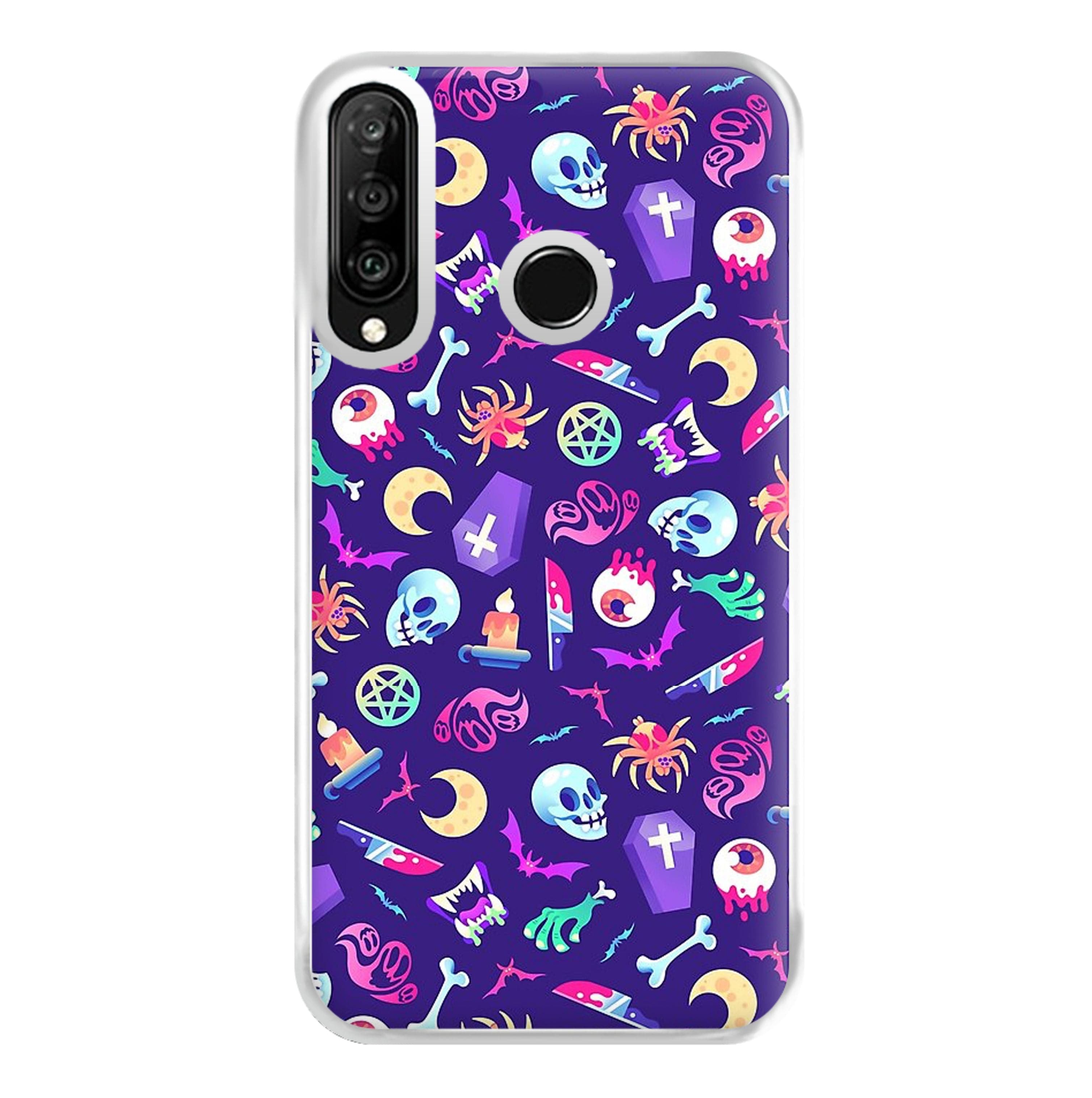 Horroriffic Halloween Pattern Phone Case