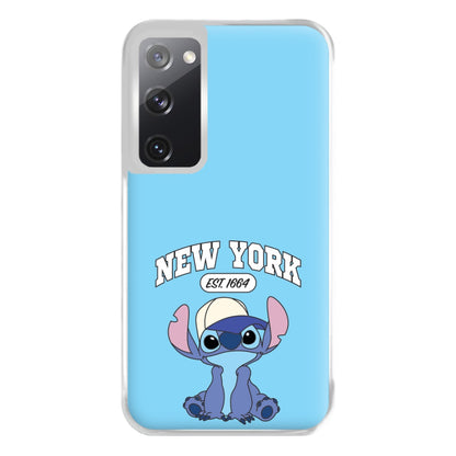 New York Blue Alien Galaxy S20FE Case