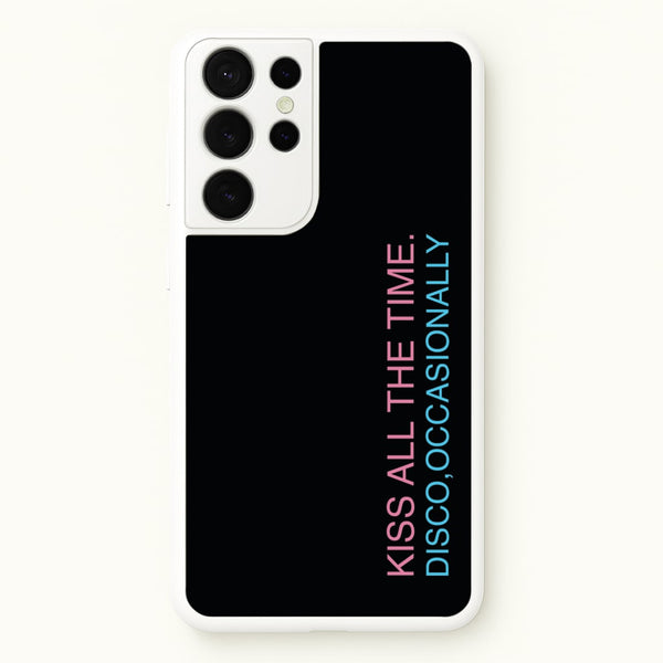 Disco Occasionally Text Galaxy S21 Ultra Case