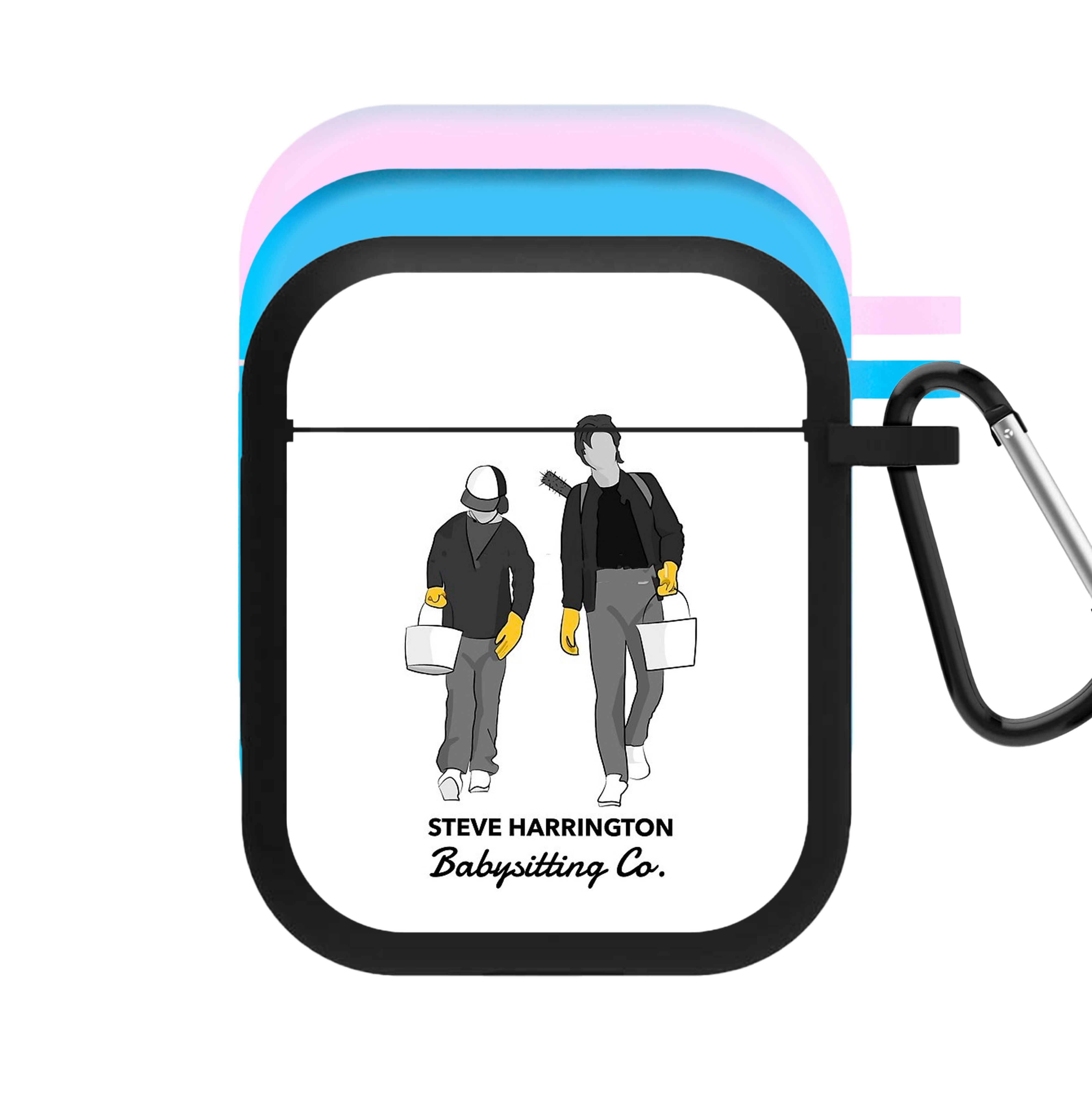 Steve Harrington Babysitting Co AirPods Case