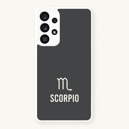 Scorpio Pastel Zodiac Galaxy A33 Case
