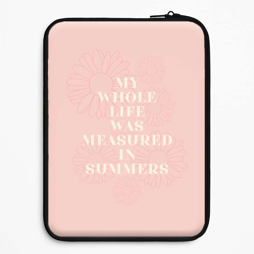 Dasies Quote Laptop Sleeve