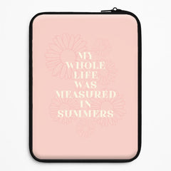 Dasies Quote Laptop Sleeve