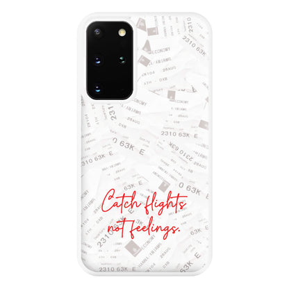 Catch Flights Not Feelings Collage Galaxy S20 Plus Case